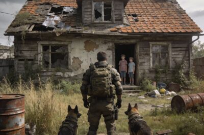 Standing outside those iron gates with my two shivering kids and my faithful dog, Thor, felt colder than the blizzard itself. My father-in-law didn’t just close a door on us; he looked right through us like we were trash he was finally taking out. Three weeks after burying my wife, and this was how her family honored her memory. I’ve faced down enemies in war zones, but nothing prepared me for the cruelty of family who chooses money over blood.
