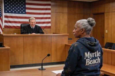 The Judge Laughed At The “Poor” Woman In The Hoodie, Not Knowing She Was About To End His Entire Career