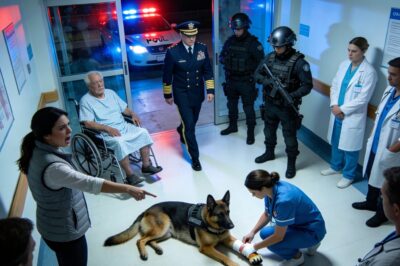 “He was a decorated veteran and his K9 was injured. The hospital told me to let him suffer or lose my job. I never expected what would happen when I made my choice.”