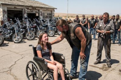 The Dawn of Judgment: How a Crippled Mechanic’s Forbidden Touch on a Hell’s Angel’s Daughter Exposed a $40,000 Betrayal, Triggered a 95-Man Biker Siege, and Forced a Broken War Hero to Gamble His Life Against an Entire Brotherhood to Save a Girl the World Had Abandoned.