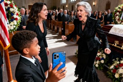 My Mother-in-Law Tried to Destroy My Reputation at My Husband’s Own Funeral, But My 8-Year-Old Son Held a Secret Recording That Exposed Her Darkest Crimes to the Entire Town!