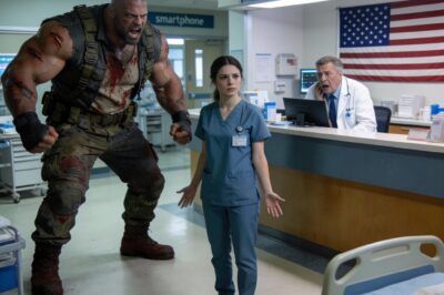 The Arrogant ER Doctor Mocked This ‘Shaking’ Rookie Nurse as Easy Prey, But When a Raging 300lb Combat Veteran Attacked, He Discovered the Terrifying Secret She Was Hiding From the Pentagon!