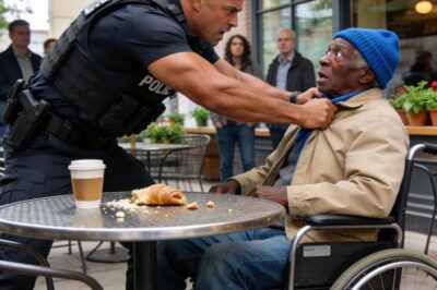 The Day a Power-Tripping Cop Thought He Was Just Bullying a Helpless Pensioner in a Wheelchair, Unaware That He Was staring Down the Barrel of a Classified Legend Who Was About to End His Career, His Freedom, and His Life as He Knew It in Less Than Six Minutes on a Humid Tuesday in Charleston