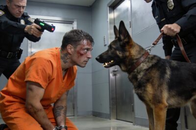 They Stole My Badge, My Life, and My Freedom, Leaving Me to Die Alone in a Cold Concrete Cell for a Crime I Didn’t Commit—But They Forgot One Thing: The Only Witness Who Saw the Truth Wasn’t Human. He Was the One Soul They Couldn’t Bribe, Intimidate, or Silence, and When He Walked Into that Execution Chamber, He Didn’t Just Say Goodbye… He Unleashed a Storm of Karma That Would Burn Their Corrupt Empire to the Ground.