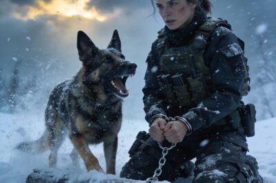 They Shackled a Special Ops Commander in a Maine Whiteout — They Never Expected Her K9 to Rewrite the Ending