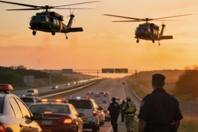 Fired at Dawn, Forgotten by the System—Until Two Black Hawks Shut Down the Highway Asking for “The Medic Who Refused to Let Him Die”