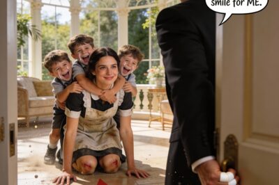 Billionaire Dad Comes Home Early in Newport Beach and Finds Maid on the Floor with His Triplets