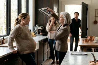 My Billionaire Mother-in-Law Pressed a Burning Hot Iron Against My Skin While I Was Six Months Pregnant — But, She Didn’t Know Her Son Was Standing Behind Her — And…