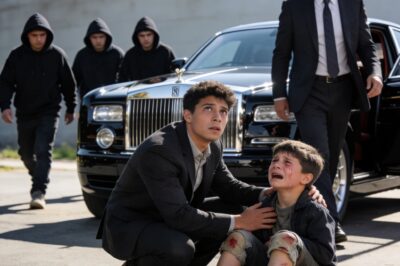 I Saved A Crying Boy From Bullies, But When His Father Stepped Out Of The Rolls Royce, I Realized My Life Was About To End, OR…