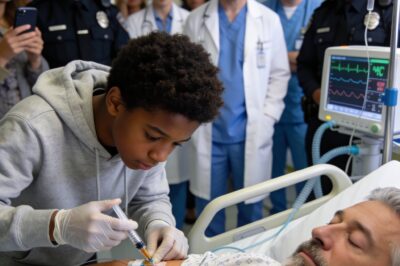 The Billionaire Was Dying in the VIP Suite While the Nurse Threw My Medical Notebook in the Trash, Calling Me “Garbage”—But She Didn’t Know That the “Disabled Son” of the Security Guard Was the Only Person in the Entire Hospital Who Could Smell the Invisible Poison Killing Him, or That Saving His Life Would Mean Forgiving the Man Who Signed My Mother’s Death Warrant.