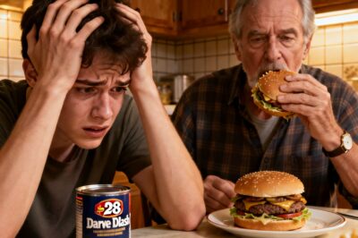 He Watched Me Eat A $28 DoorDash Burger While He Ate Canned Beans — Then He Showed Me His Bank Account Balance, And I Realized That…