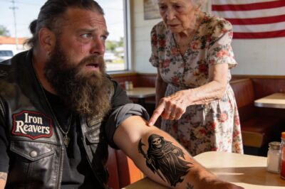 The 78-Year-Old Stranger Who Walked Into a Biker Bar, Pointed at My Tattoo, and Dropped a Secret That Broke Six Hardened Criminals — And Then Saved Our Souls in Ways We Never Saw Coming