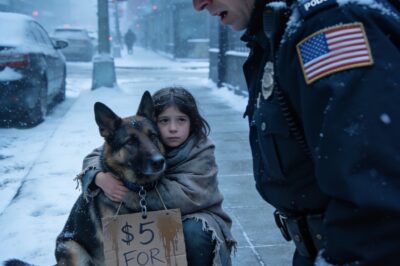 “Sir, Can You Buy My Dad’s Police Dog” — What the Officer Did Next Changed Everything!