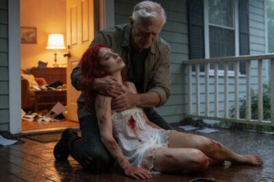 For two decades, I was the neighbor no one noticed—the quiet man who trimmed his hedges, fixed bikes, and never argued. But the night I found my daughter collapsed on my porch at midnight, shaking and bleeding after her husband threw her out…