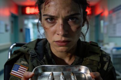 I Saved a Dying Navy SEAL With Three Strange Bullets in His Chest, But When Two Dry FBI Agents Walked Out of the Rain and Asked Me One Question, I Realized the Nightmare Wasn’t the Gunshots—It Was the Badge