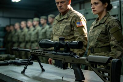 The Rifle Lay There Like a Death Sentence Signed in Steel, and When I Looked into the Eyes of the Men I Trusted with My Life, I Realized the Saboteur Wasn’t Just Trying to Kill the Mission—They Were Trying to Execute My Best Soldier from the Inside Out.