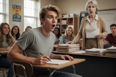 During roll call the substitute teacher read my name, looked up, went pale!