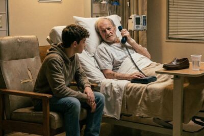 The Empty Visiting Hours Chair, and the Teen Who Sat Down Anyway