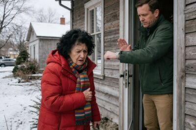 Thirteen Minutes Early: The Christmas Door That Taught a Mother to Leave