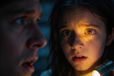 When I visited my parents’ house, I heard a faint voice coming from the shed. I opened the door and peeped inside to find a…