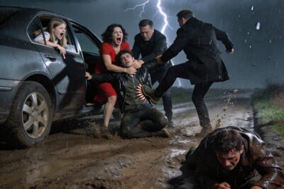 In the thunderstorm, my parents dragged me out of the car for refusing to pay my brother’s betting loss of $30,000. Mom screamed, “Let’s see if trash like you survives out here.”