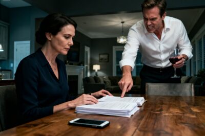 My Husband Demanded I Sign Over My House, But One Hidden Envelope Ended His Game.