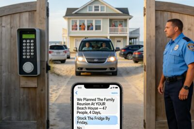 “We Planned The Family Reunion At YOUR Beach House — 47 People, 4 Days,” My Sister Texted. “Stock The Fridge By Friday.” I Hadn’t Been Asked. I Replied: “No.”