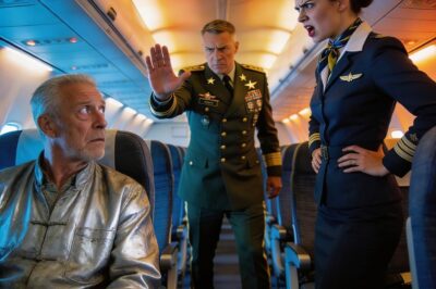 “GO TO THE BACK OF THE PLANE!” — SHE THOUGHT HE WAS JUST A BROKE OLD MAN, BUT SHE HAD NO IDEA HE WAS A SILVER STAR HERO WITH THE ENTIRE U.S. MILITARY ON HIS SIDE! Minutes Later…