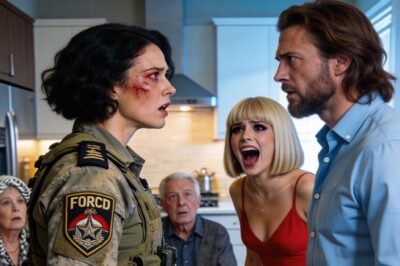 My sister laughed at dinner: “Meet my fiancé, a Ranger.” She mocked my uniform. Then he saw the…