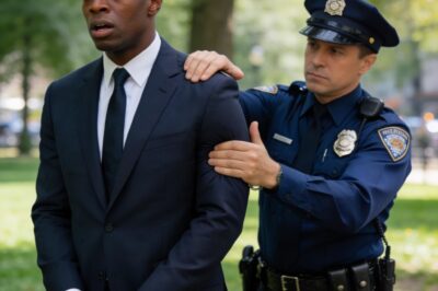I Was Just a Black Man Reading in the Park. He Was a Cop With a Badge and a Bias. When He Slapped the Cuffs on Me, He Thought He Caught a Criminal. He Had No Idea He Just Arrested One of the FBI’s Top Special Agents. This is the Story of the Mistake That Ruined His Career and Exposed the Dark Reality of Racial Profiling.