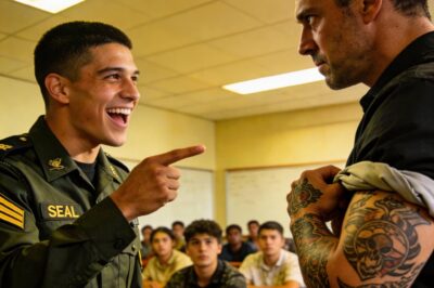 Young SEAL Mocked My “Prison Tattoos” In Front Of The Whole Class—So I Rolled Up My Sleeves And Showed Him Why You Never Poke A Sleeping Bear!